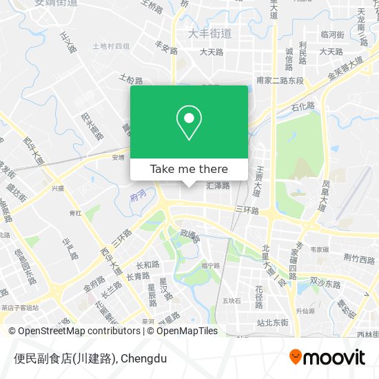 便民副食店(川建路) map
