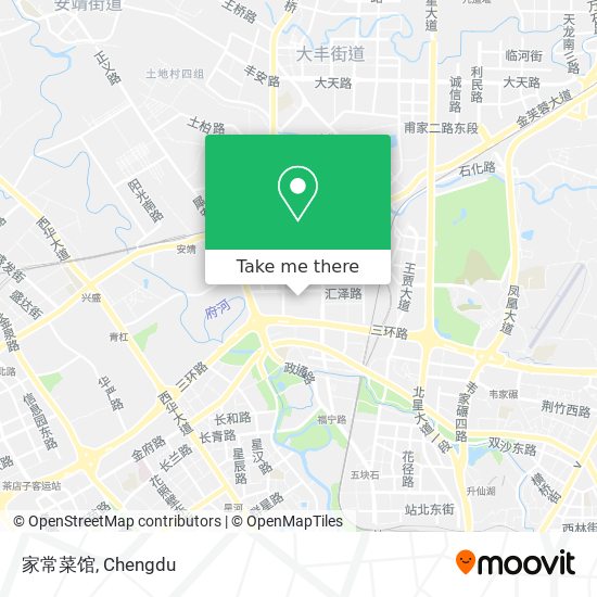 家常菜馆 map
