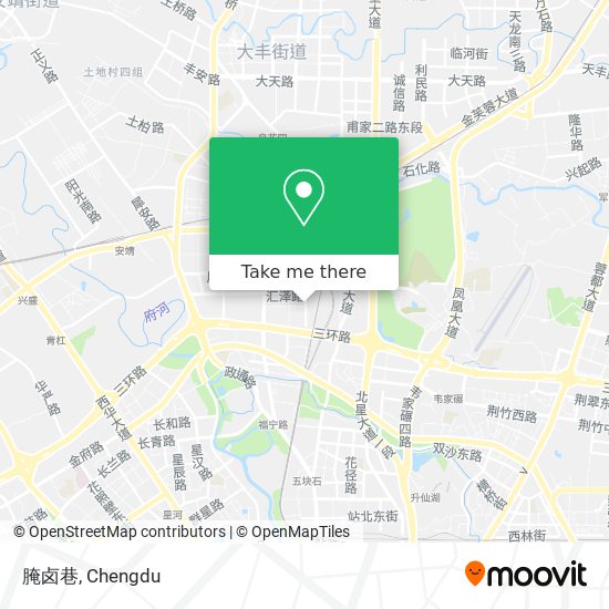 腌卤巷 map