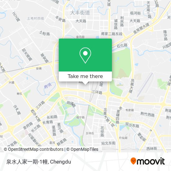 泉水人家一期-1幢 map