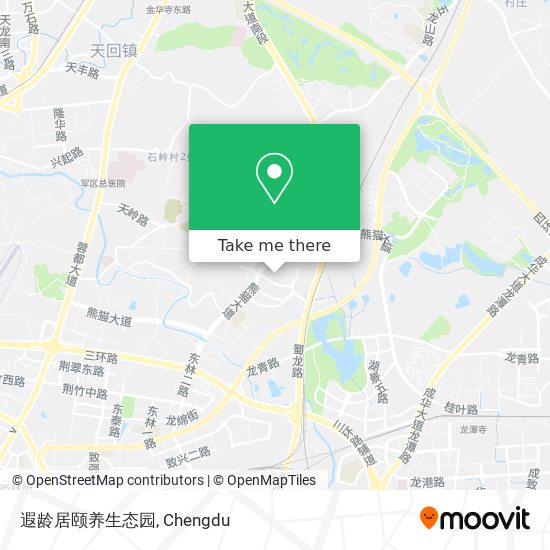 遐龄居颐养生态园 map
