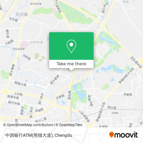 中国银行ATM(熊猫大道) map