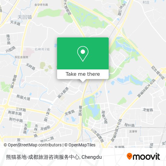 熊猫基地-成都旅游咨询服务中心 map