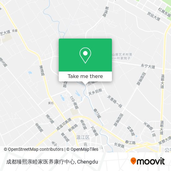 成都臻熙亲睦家医养康疗中心 map