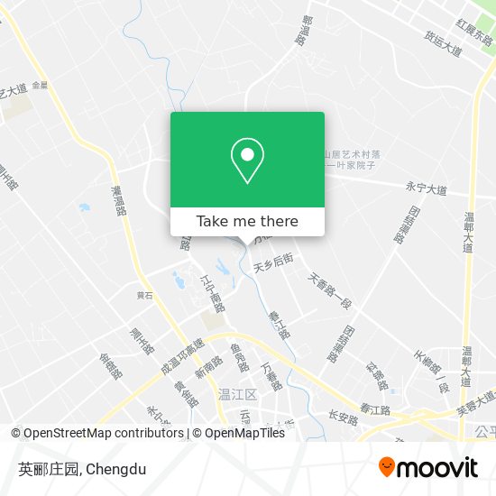 英郦庄园 map