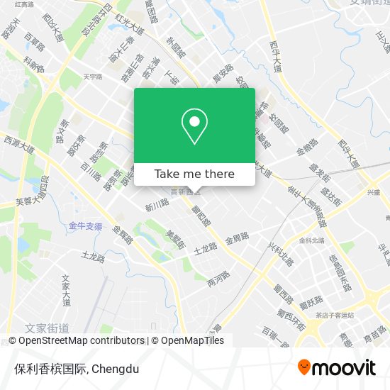 保利香槟国际 map