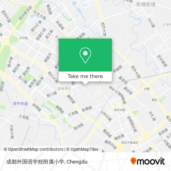 成都外国语学校附属小学 map