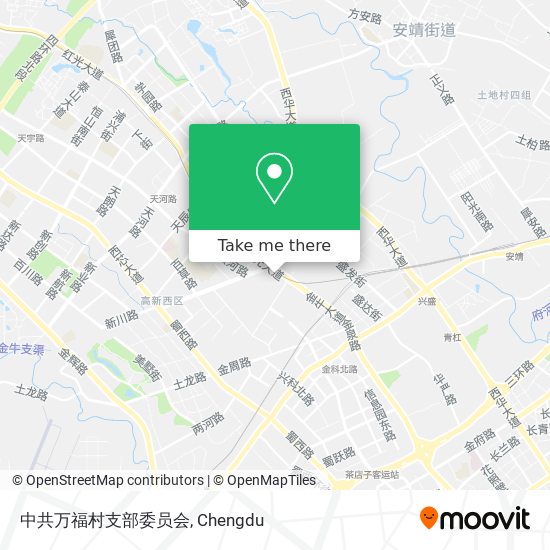 中共万福村支部委员会 map