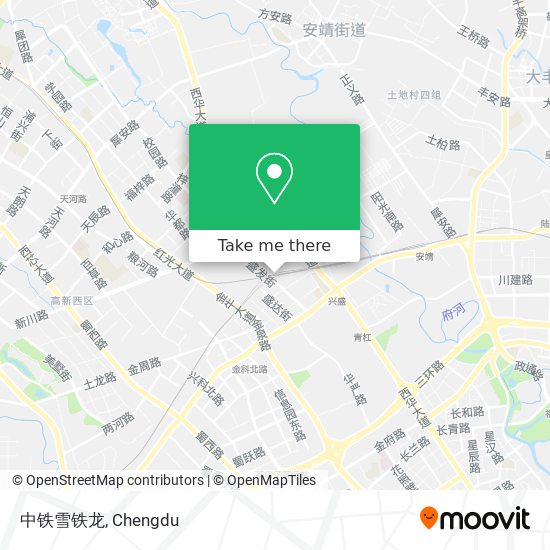 中铁雪铁龙 map