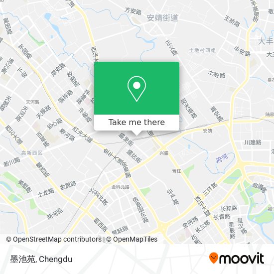 墨池苑 map