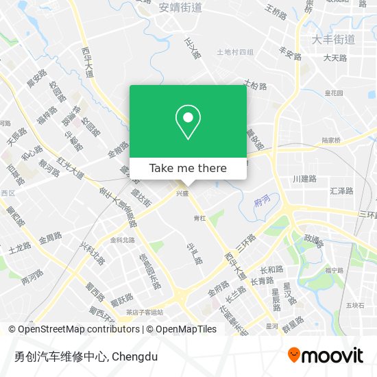 勇创汽车维修中心 map