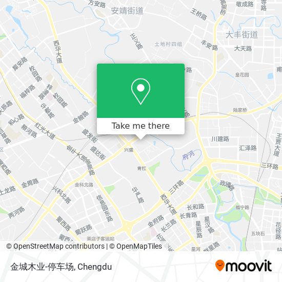 金城木业-停车场 map