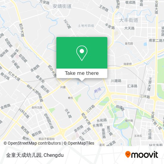 金童天成幼儿园 map