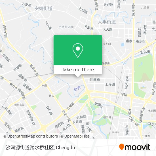 沙河源街道踏水桥社区 map