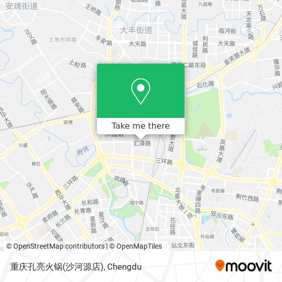 重庆孔亮火锅(沙河源店) map