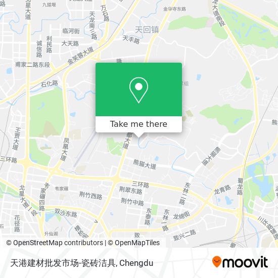 天港建材批发市场-瓷砖洁具 map