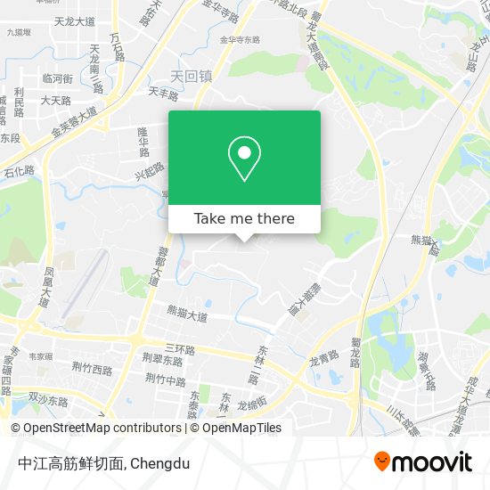 中江高筋鲜切面 map