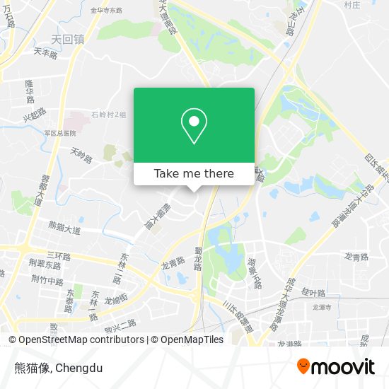 熊猫像 map