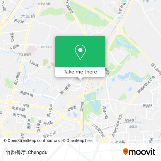 竹韵餐厅 map
