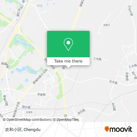 农和小区 map