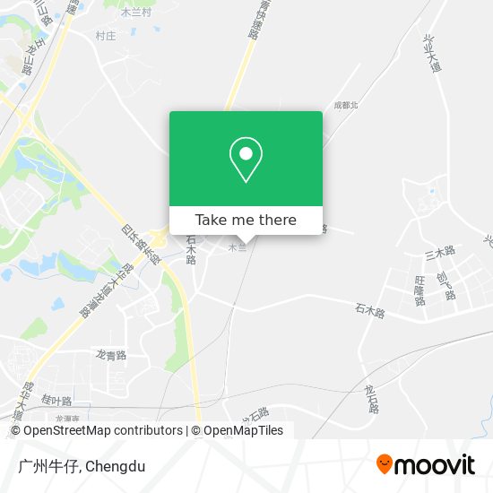 广州牛仔 map