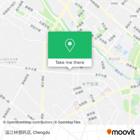 温江钟朋药店 map