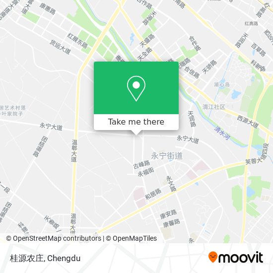 桂源农庄 map