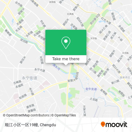 顺江小区一区19幢 map