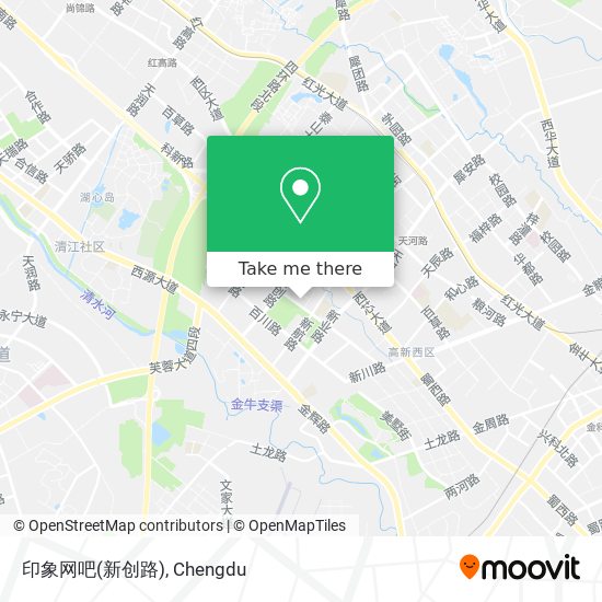 印象网吧(新创路) map
