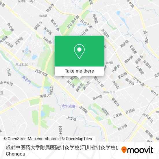 成都中医药大学附属医院针灸学校(四川省针灸学校) map
