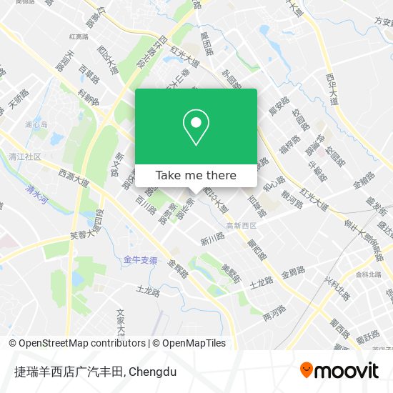 捷瑞羊西店广汽丰田 map