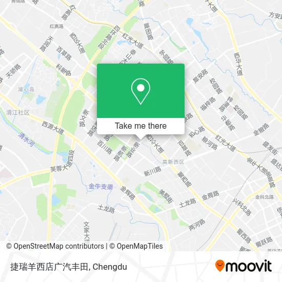 捷瑞羊西店广汽丰田 map