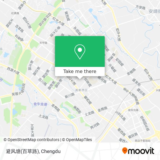 避风塘(百草路) map