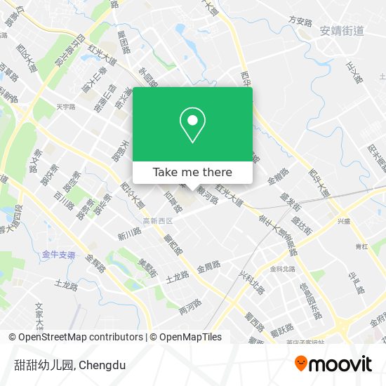 甜甜幼儿园 map