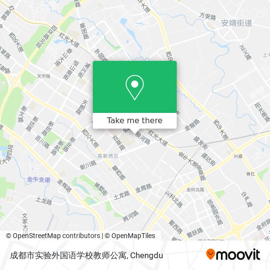 成都市实验外国语学校教师公寓 map