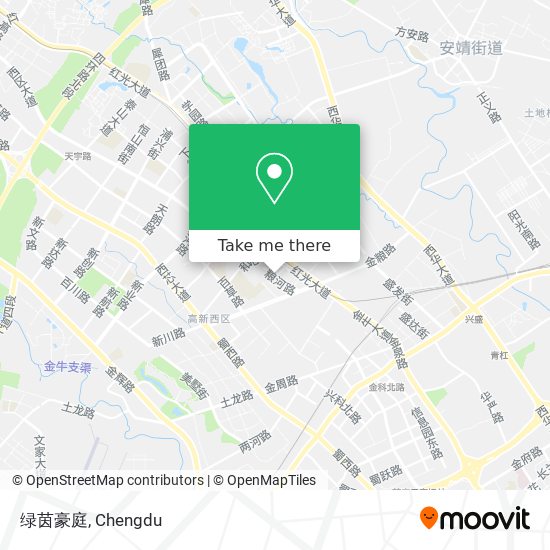 绿茵豪庭 map