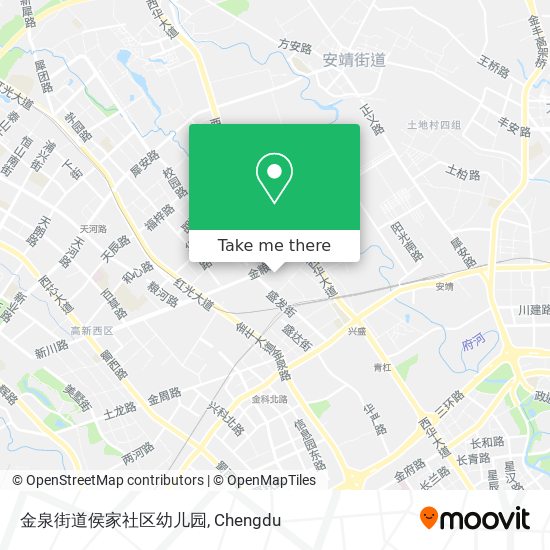金泉街道侯家社区幼儿园 map