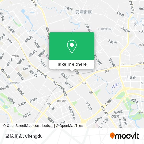 聚缘超市 map