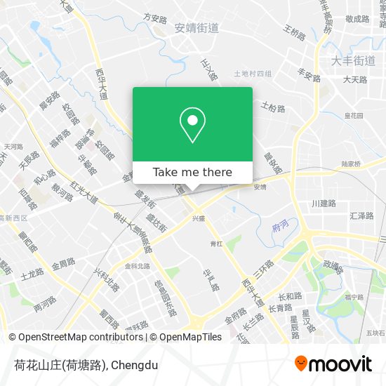 荷花山庄(荷塘路) map