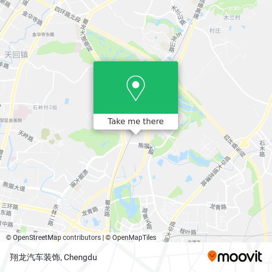 翔龙汽车装饰 map
