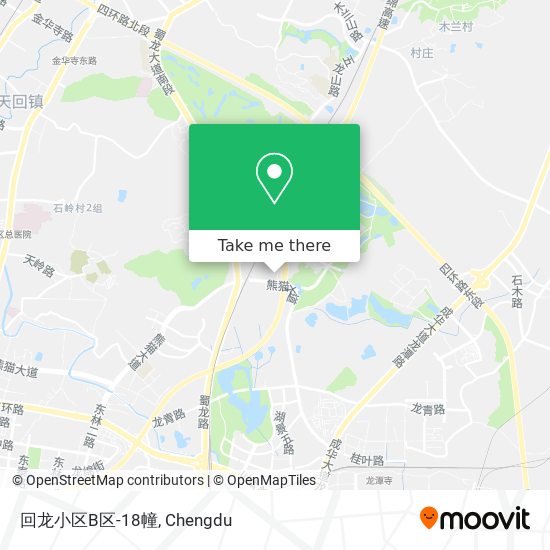 回龙小区B区-18幢 map