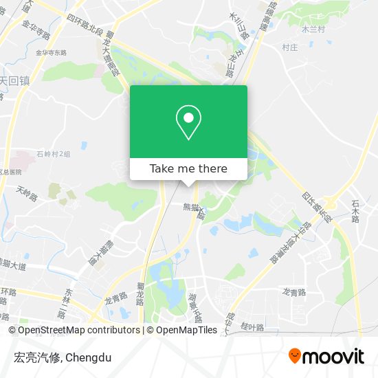 宏亮汽修 map