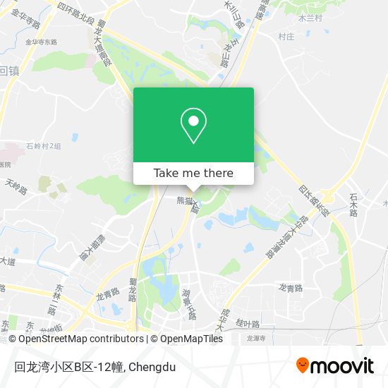 回龙湾小区B区-12幢 map