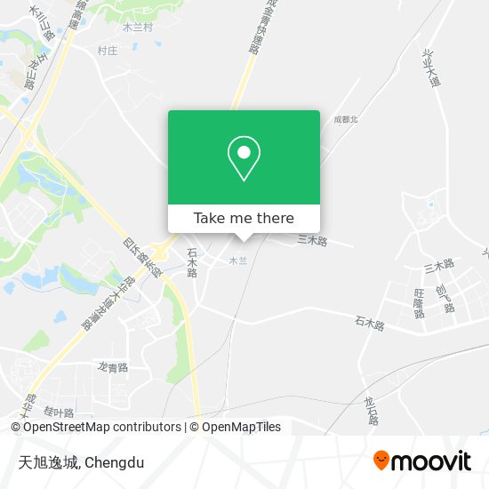 天旭逸城 map