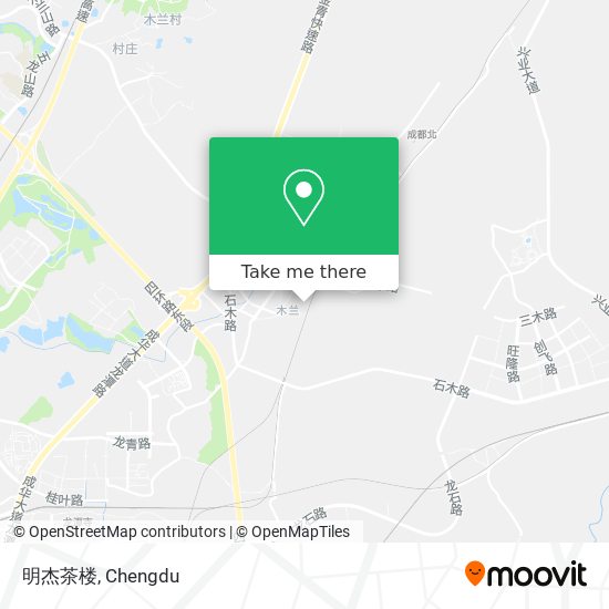 明杰茶楼 map