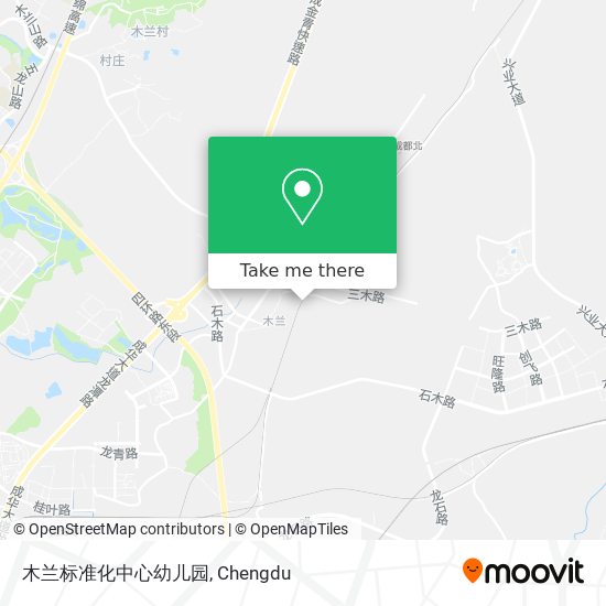 木兰标准化中心幼儿园 map