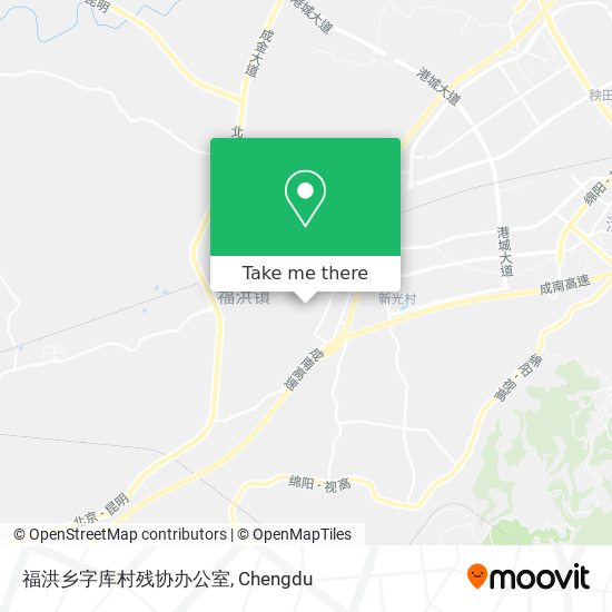 福洪乡字库村残协办公室 map