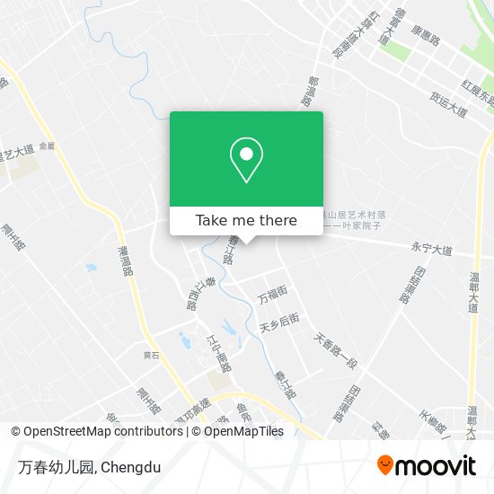 万春幼儿园 map