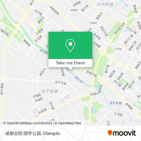 成都合院·国学公园 map