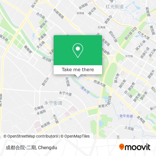 成都合院-二期 map
